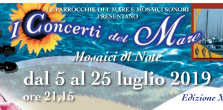 Al via “I concerti del mare”: a luglio 7 appuntamenti in altrettante località balneari
