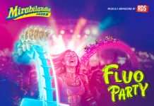 Mirabilandia si accende con il Fluo Party in collaborazione con RDS 100% Grandi Successi
